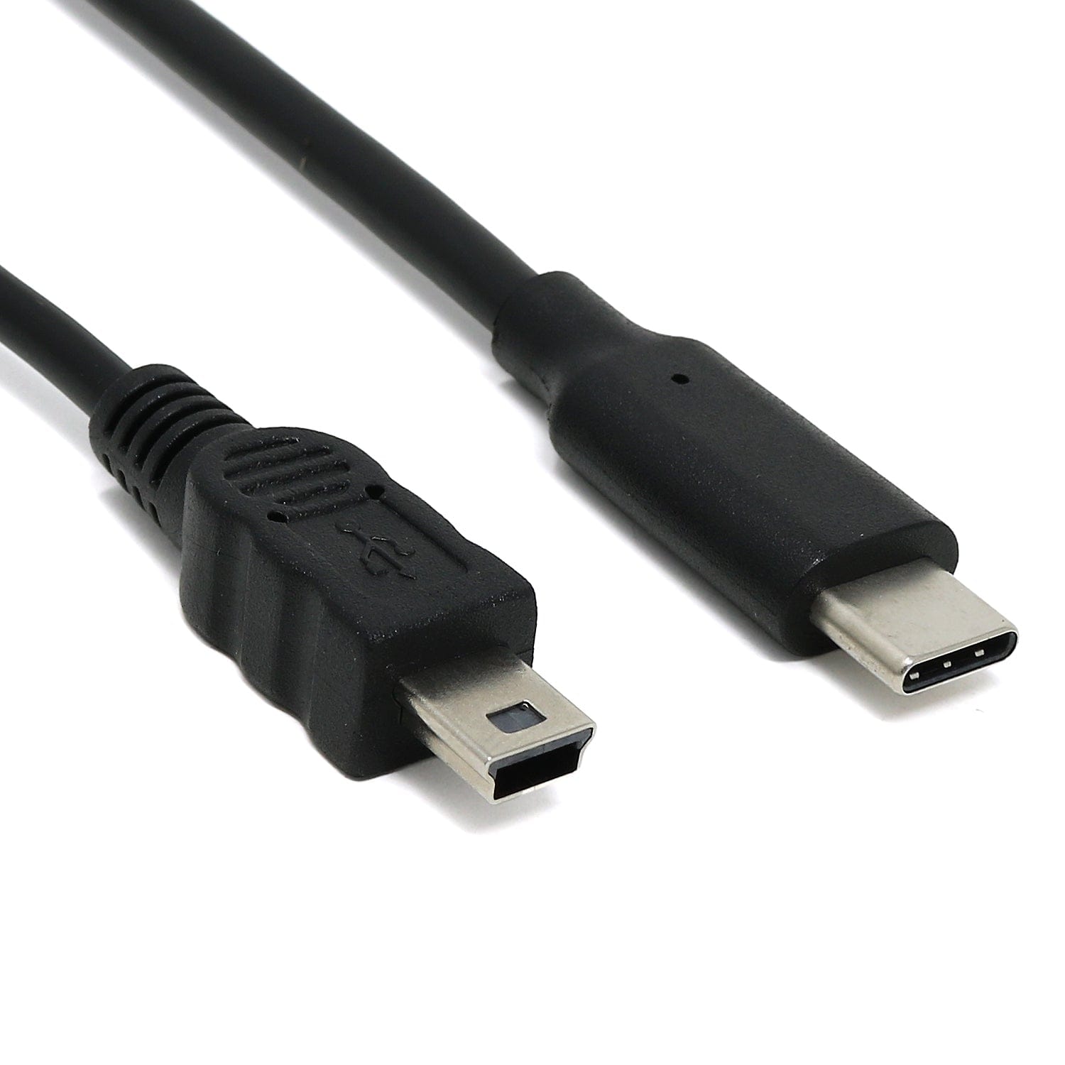 USB-C to USB Mini-B Cable - Black by The Pi Hut - The Pi Hut