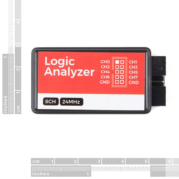 USB Logic Analyzer - 24MHz/8-Channel by Sparkfun - The Pi Hut