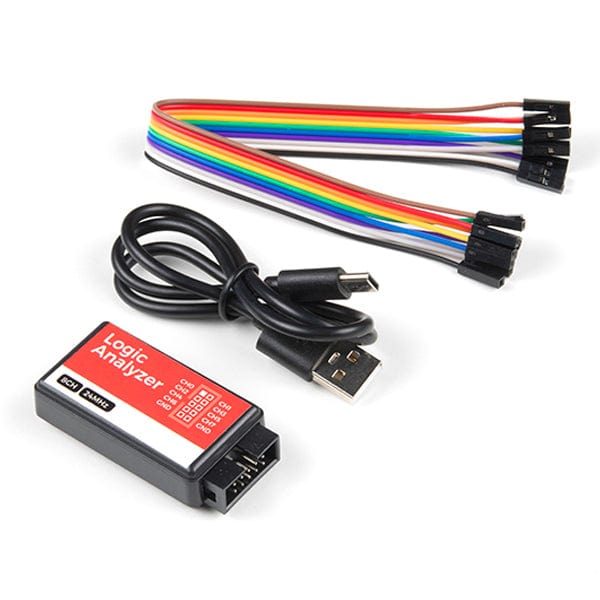 USB Logic Analyzer - 24MHz/8-Channel by Sparkfun - The Pi Hut