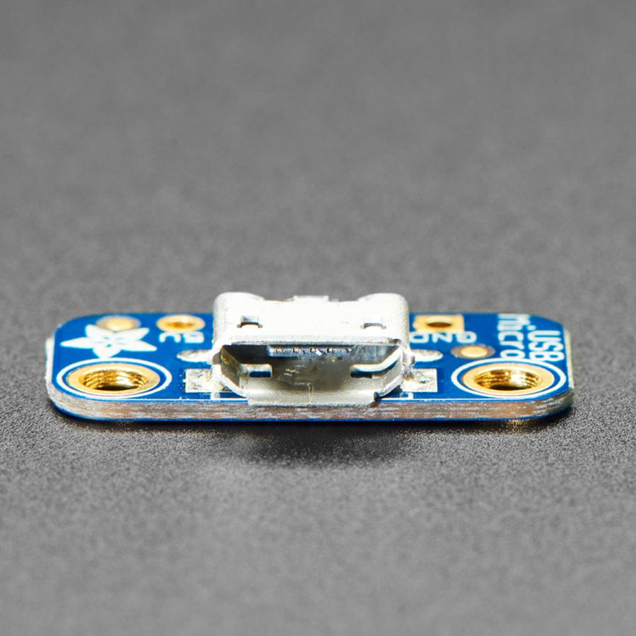 USB Micro-B Breakout Board by Adafruit - The Pi Hut
