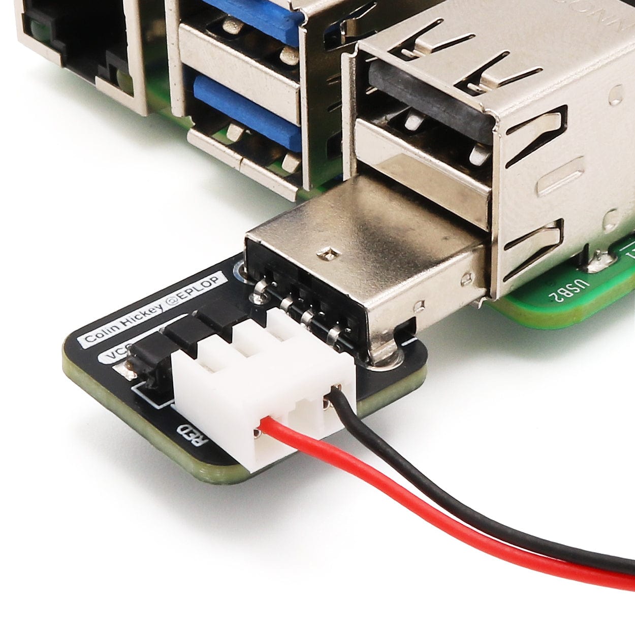 USB Power Breakout for Raspberry Pi Touch Display 2 by Eplop - The Pi Hut