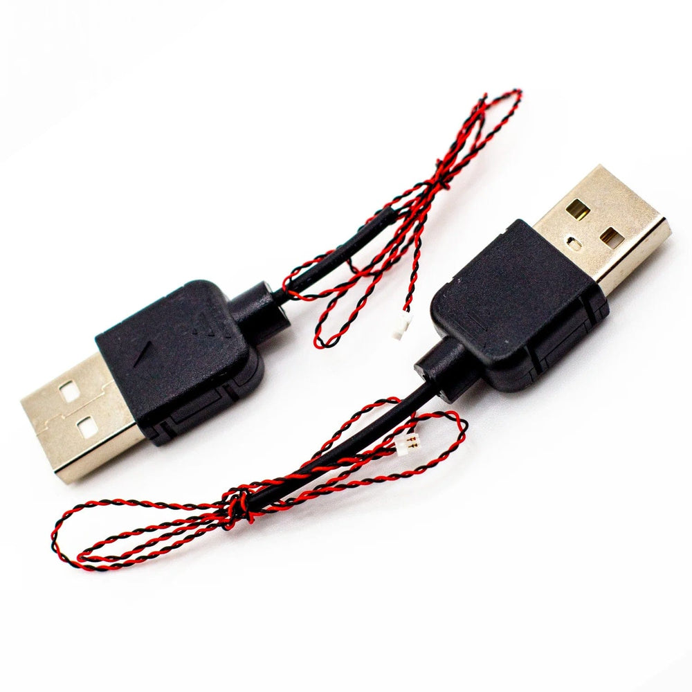 USB Power Cables for Tiny FX (pack of 2) by Pimoroni - The Pi Hut
