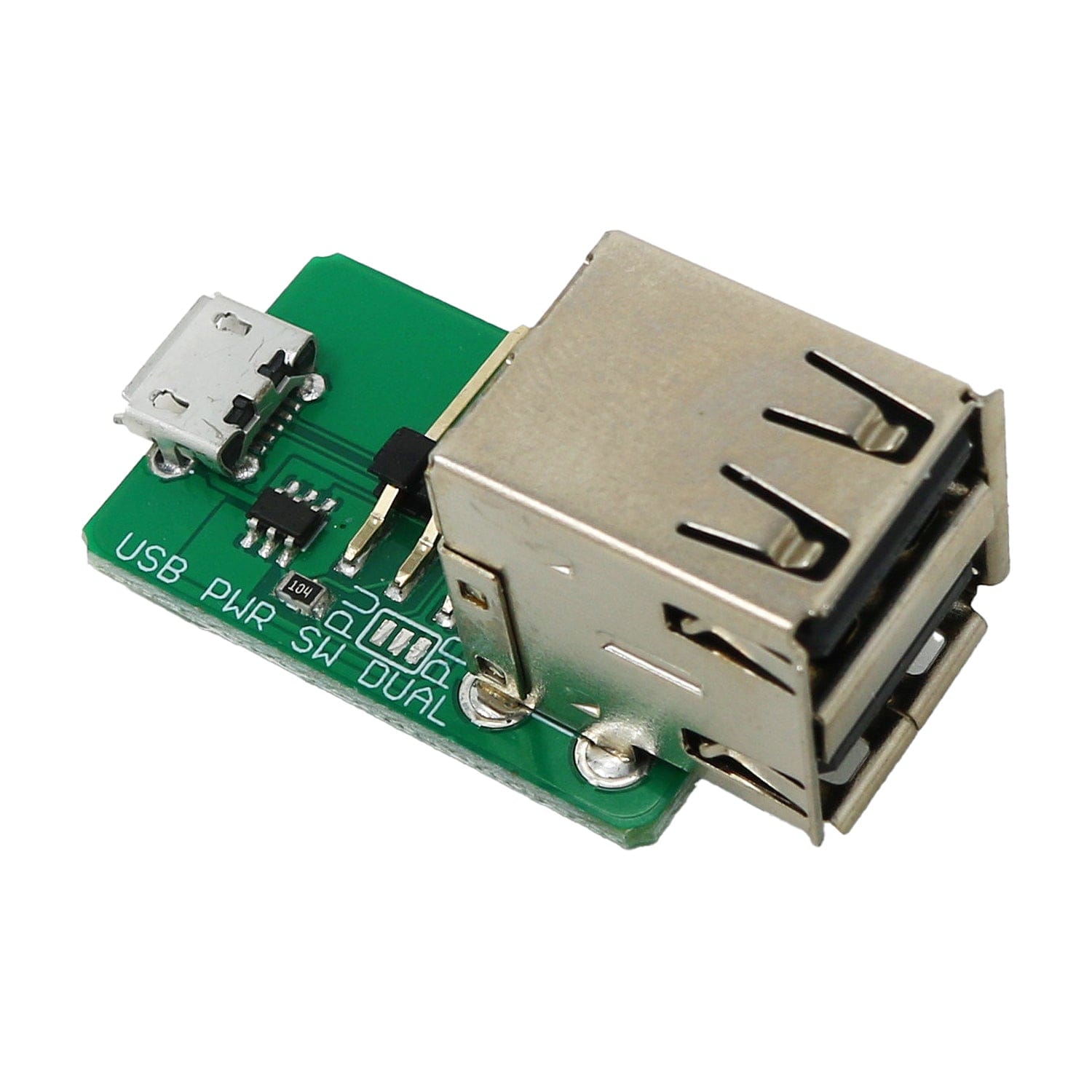 USB Power Switch (Dual) by 8086 - The Pi Hut