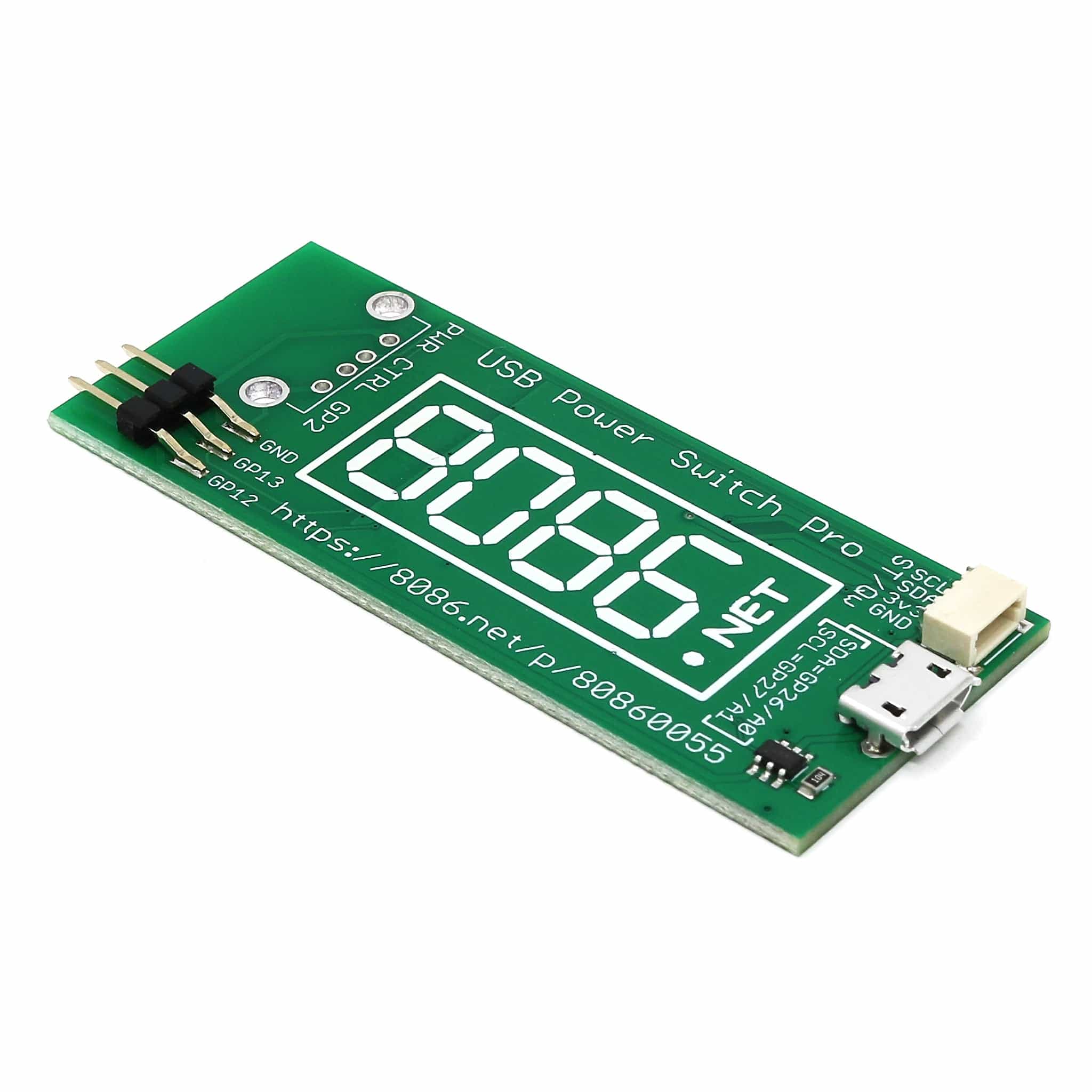 USB Power Switch Pro Kit for Pico by 8086 - The Pi Hut