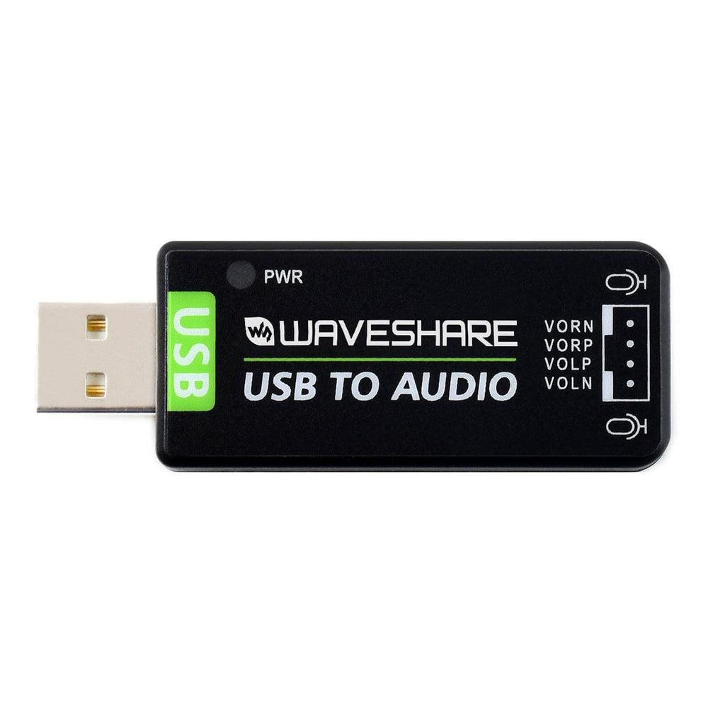 USB Sound card for Raspberry Pi (Driver-free) by Waveshare - The Pi Hut