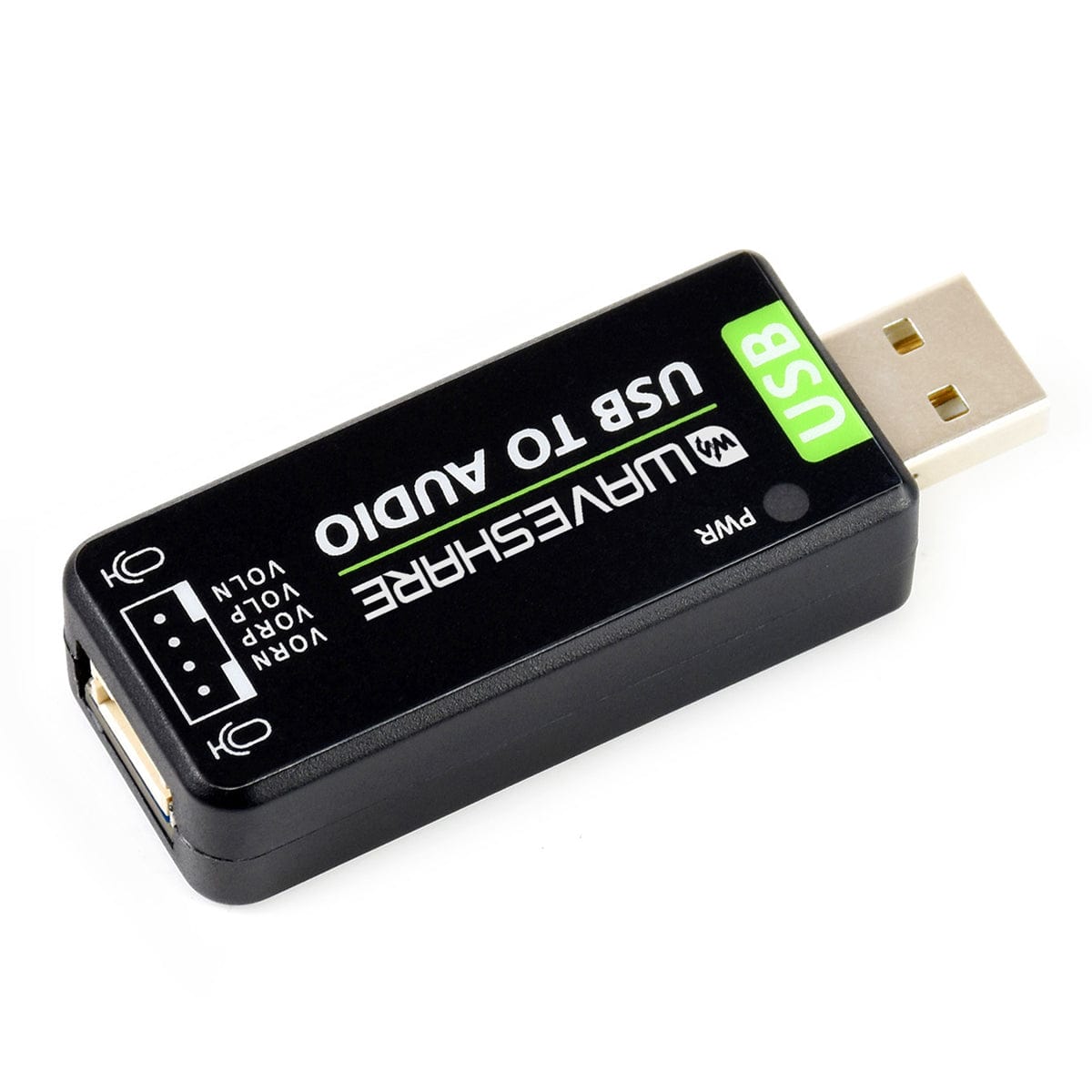 USB Sound card for Raspberry Pi (Driver-free) by Waveshare - The Pi Hut
