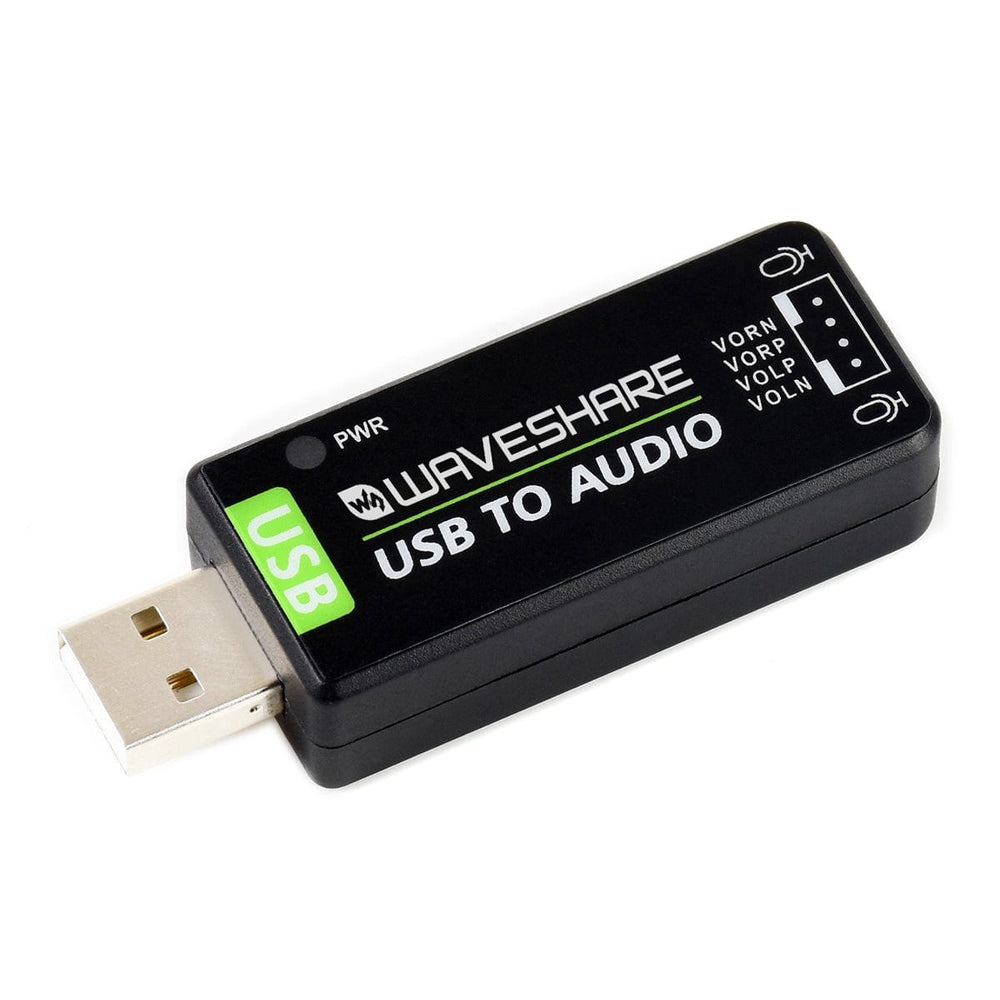 USB Sound card for Raspberry Pi (Driver-free) by Waveshare - The Pi Hut