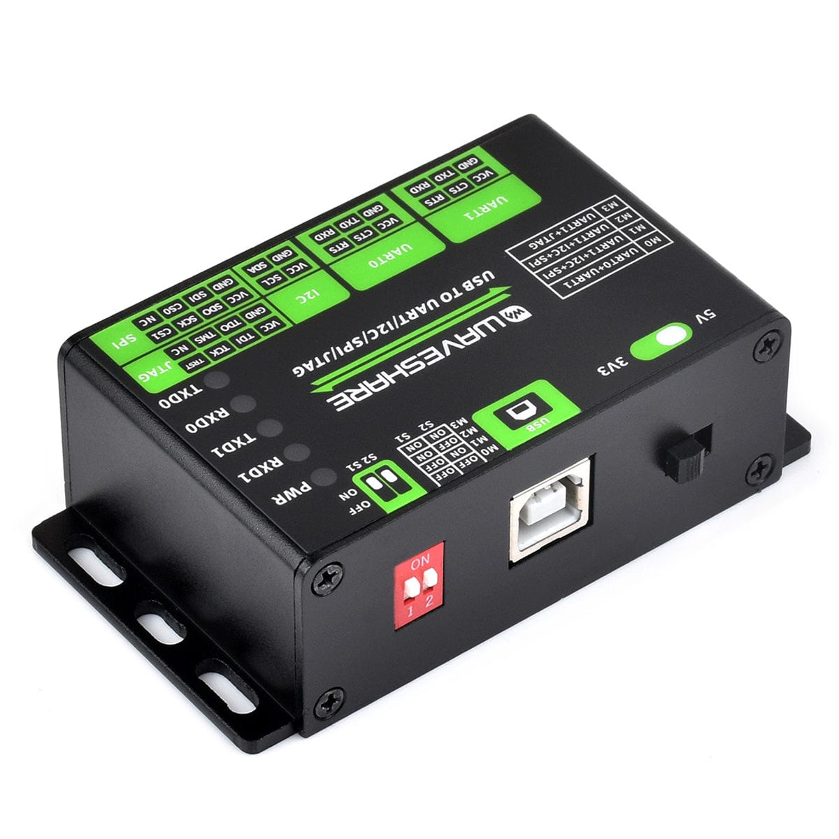 USB To UART/I2C/SPI/JTAG Converter - The Pi Hut