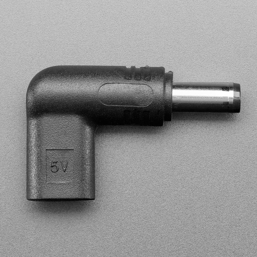 USB Type C PD to 5.5mm/2.1mm Barrel Jack Adapter by Adafruit - The Pi Hut