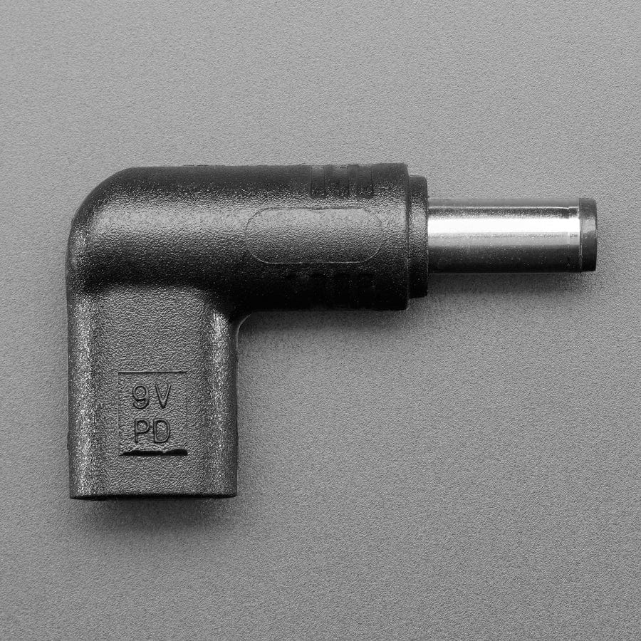 USB Type C PD to 5.5mm/2.1mm Barrel Jack Adapter by Adafruit - The Pi Hut