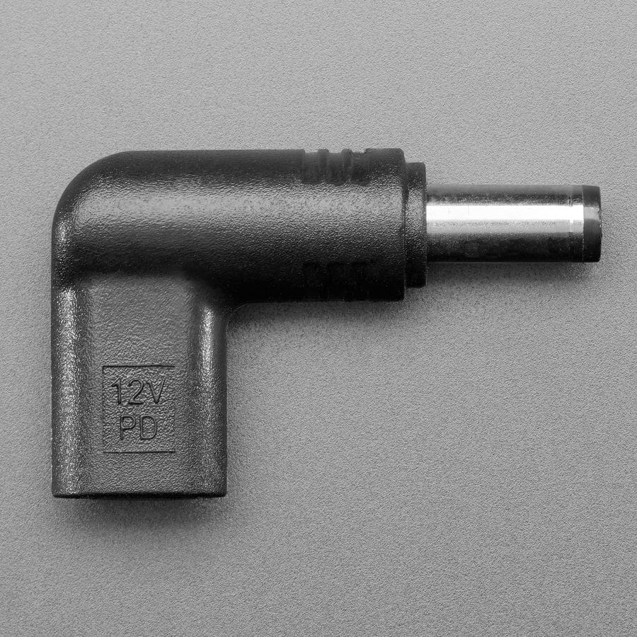 USB Type C PD to 5.5mm/2.1mm Barrel Jack Adapter by Adafruit - The Pi Hut