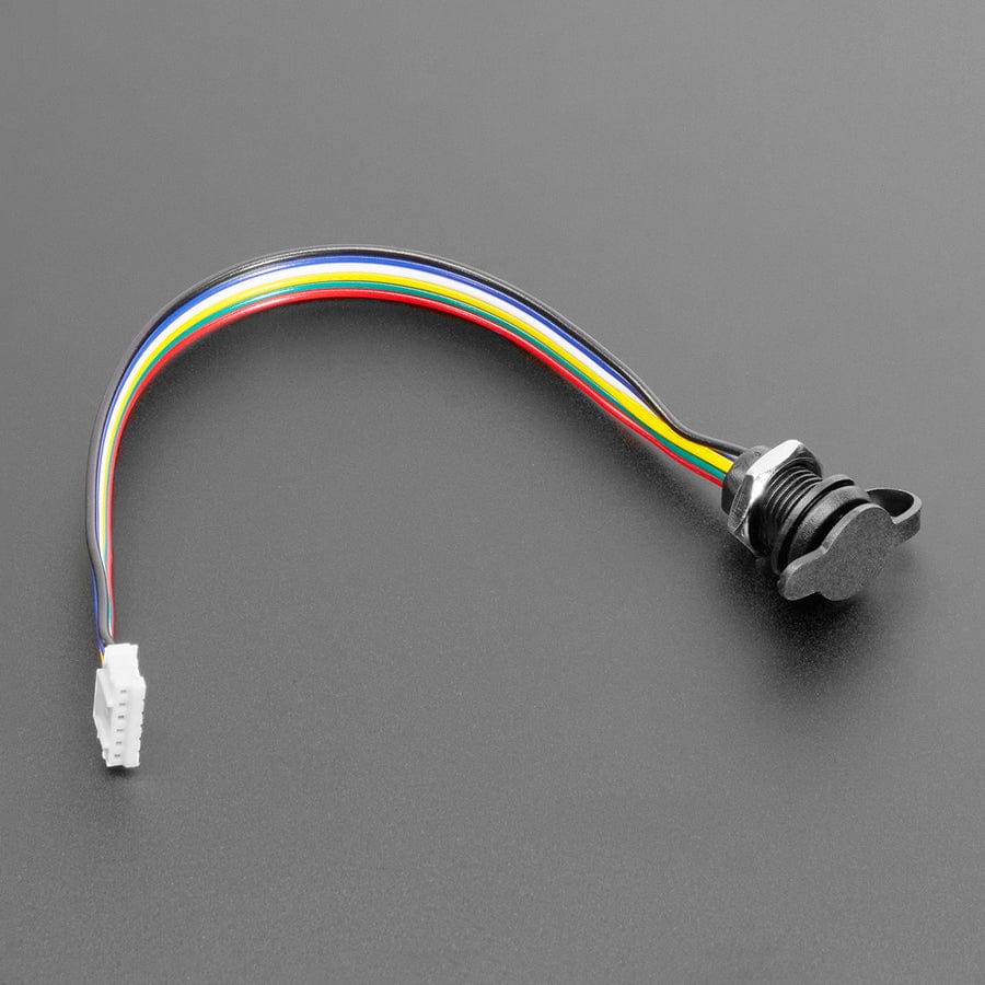 USB Type C Screw Panel Mount to 6 pin JST PH Cable by Adafruit - The Pi Hut