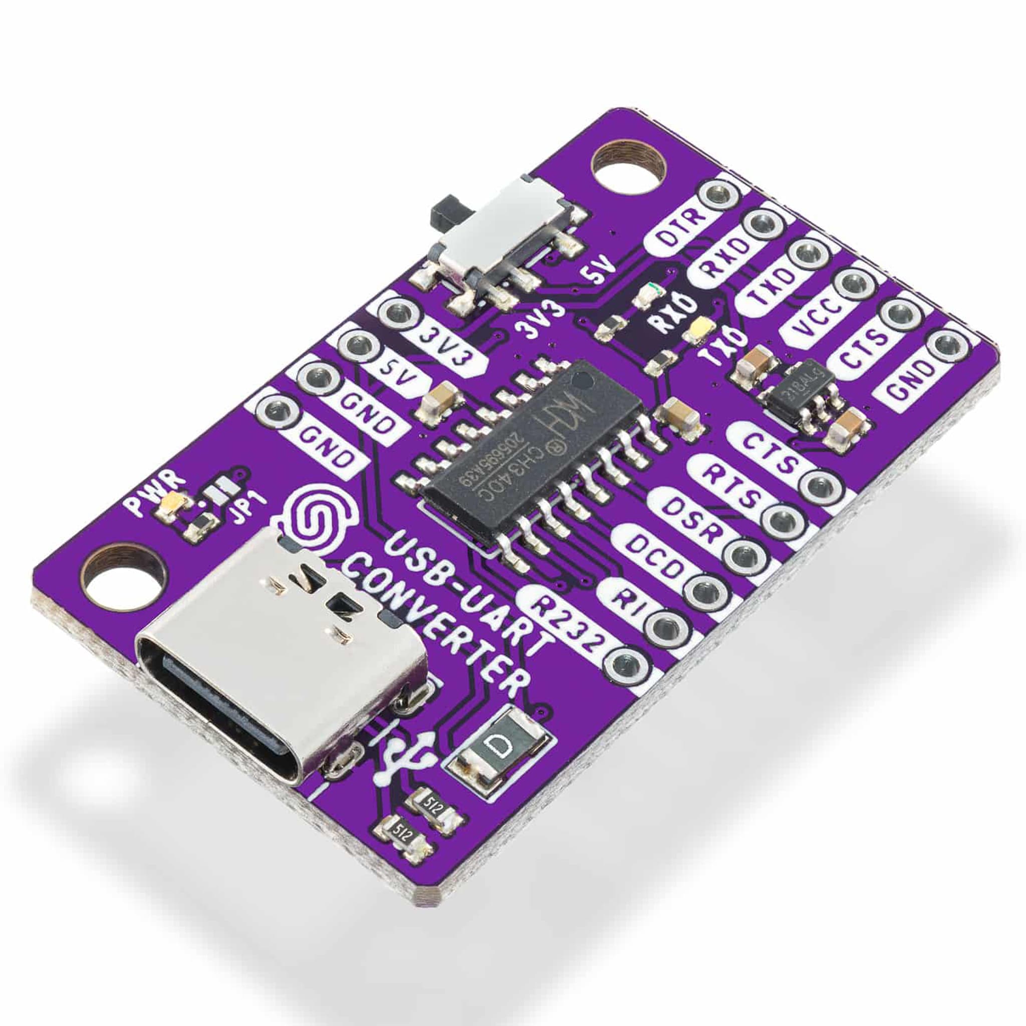 USB-UART CH340 Converter Board by Soldered Electronics - The Pi Hut