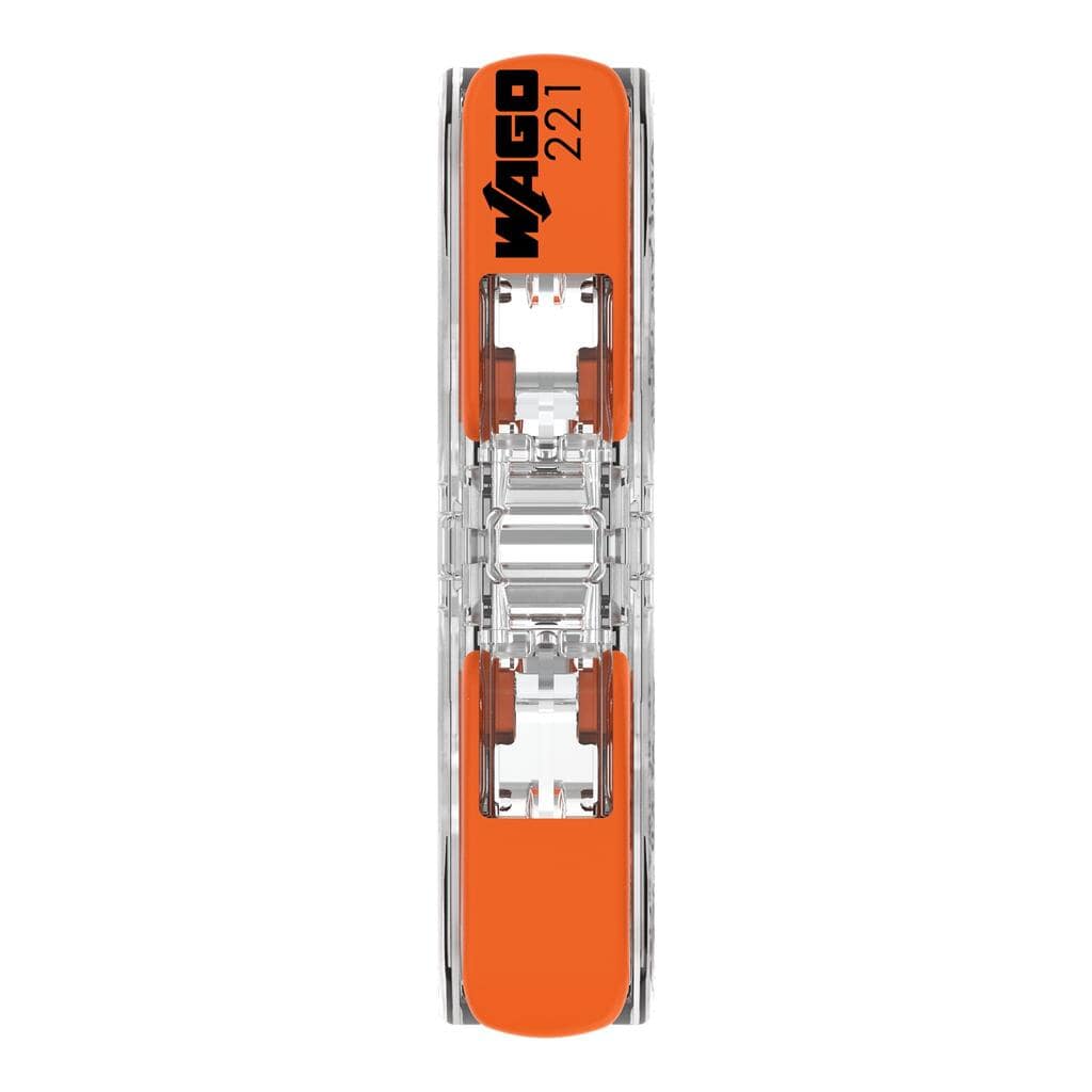 WAGO 221-2411 32A Inline Lever Connectors - Pack of 3 by Wago - The Pi Hut