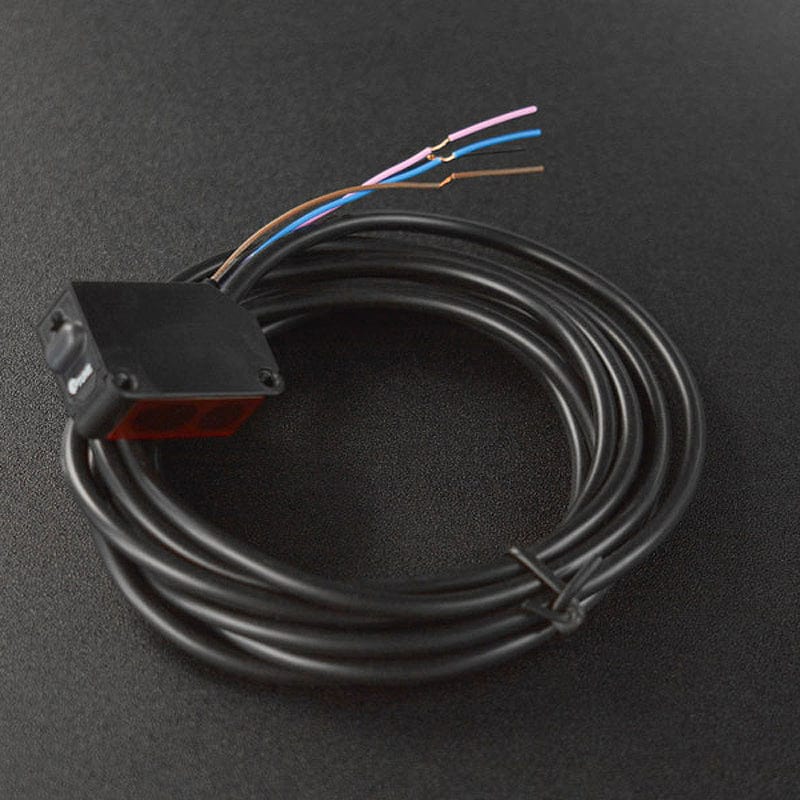 Waterproof Mirror Reflection Photoelectric Sensor Switch (10~100cm) by DFRobot - The Pi Hut