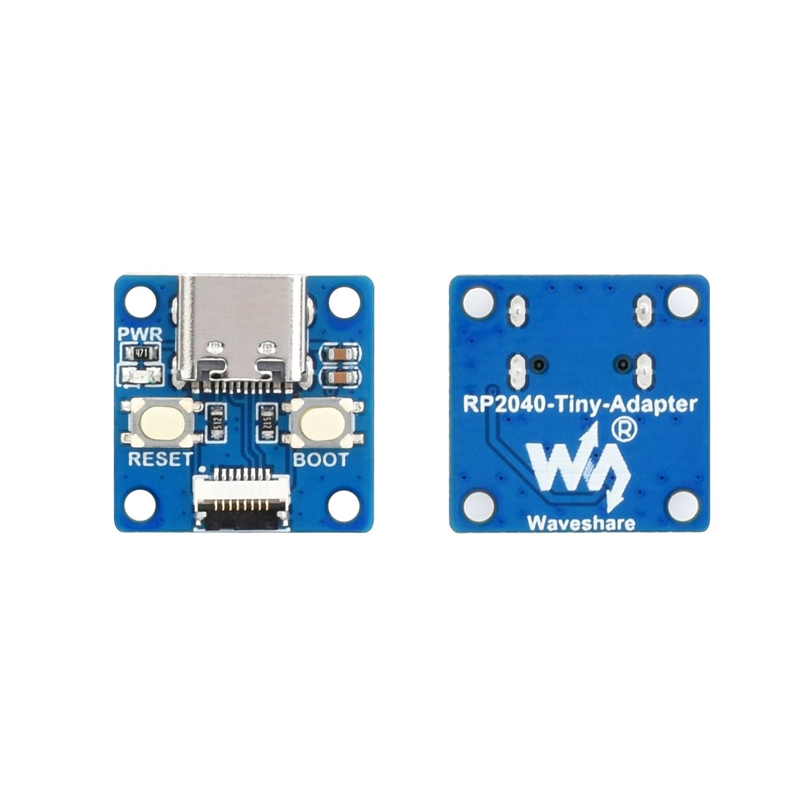 Waveshare RP2040 Tiny by Waveshare - The Pi Hut