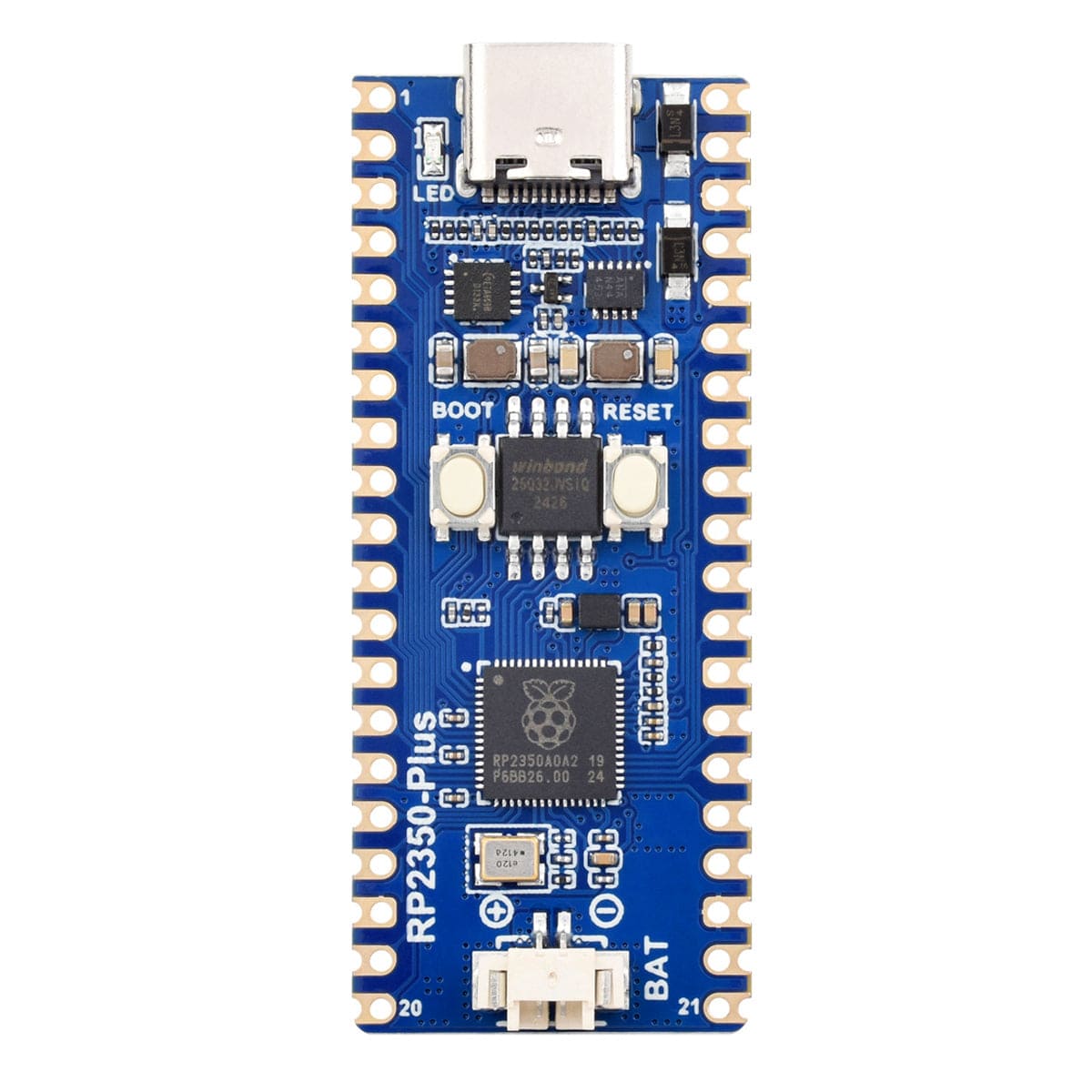 Waveshare RP2350 Plus by Waveshare - The Pi Hut