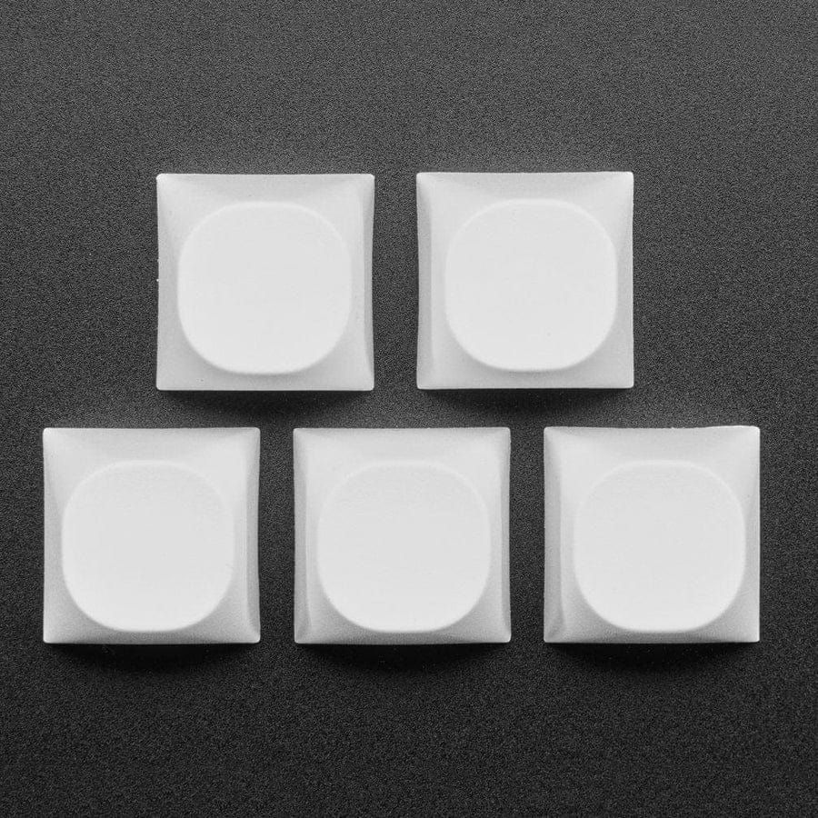 White MA Keycaps for MX Compatible Switches - 5 pack by The Pi Hut - The Pi Hut