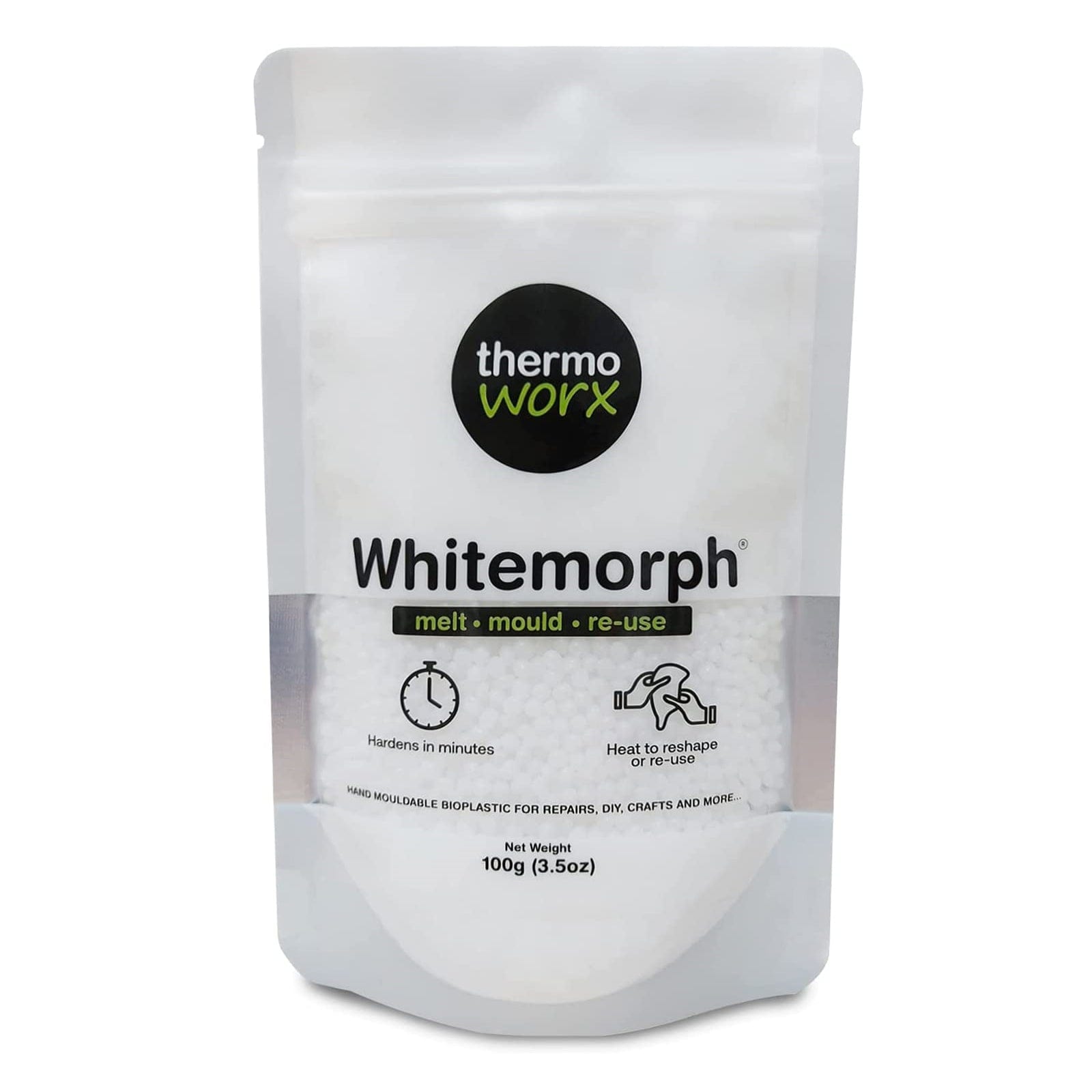 Whitemorph Reusable Thermoplastic by Thermoworx - The Pi Hut