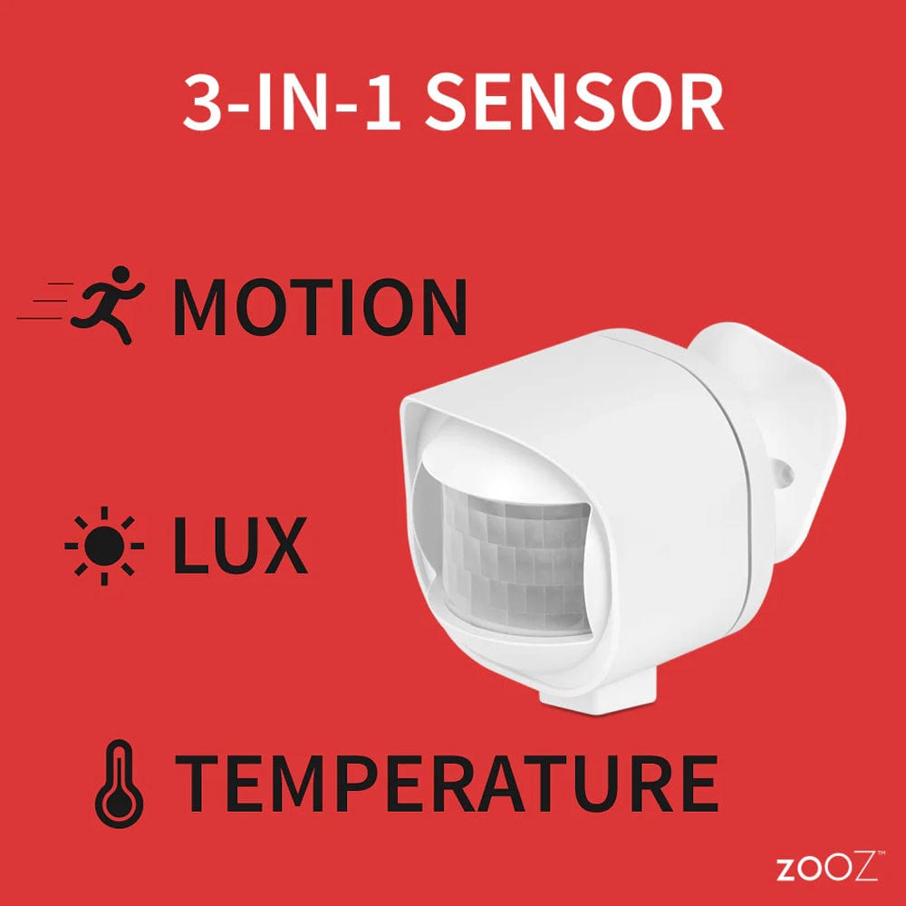 Zooz Z-Wave Outdoor Motion Sensor - 800 Series by Zooz - The Pi Hut