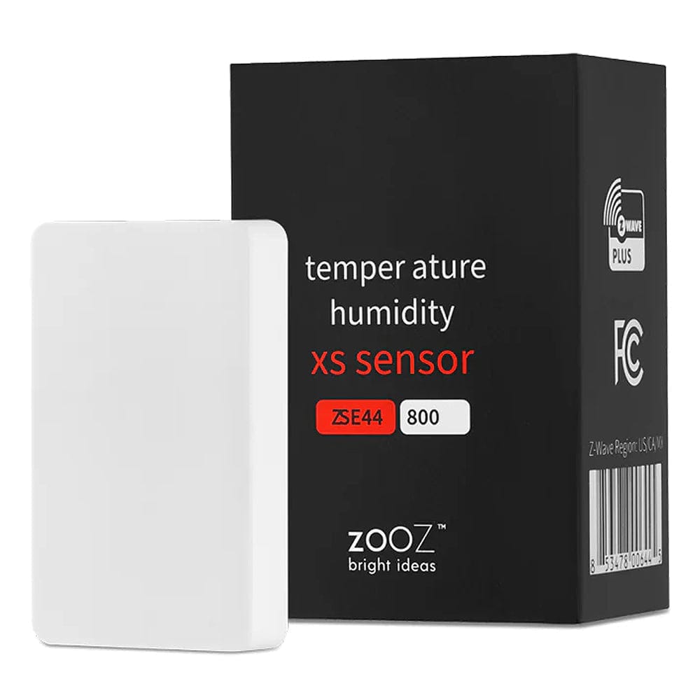 Zooz Z-Wave XS Temperature & Humidity Sensor - 800 Series by Zooz - The Pi Hut