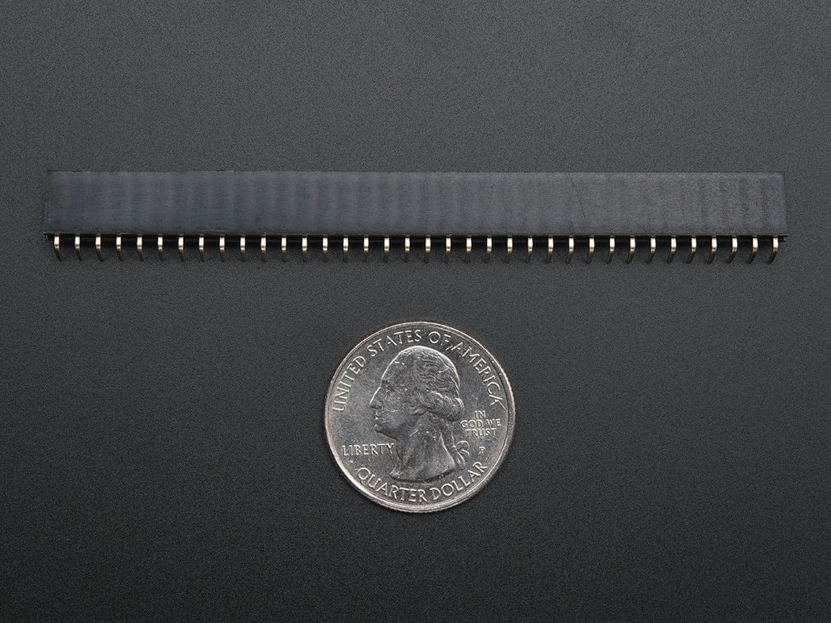 0.1" 36-pin Strip Right-Angle Female/Socket Header (5 pack) by The Pi Hut - The Pi Hut