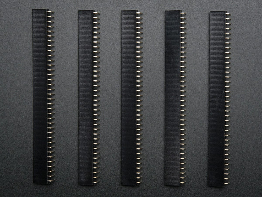 0.1" 36-pin Strip Right-Angle Female/Socket Header (5 pack) by The Pi Hut - The Pi Hut