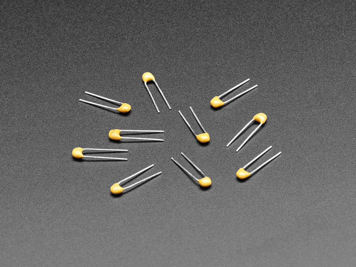 0.1uF ceramic capacitors - 10 pack by The Pi Hut - The Pi Hut