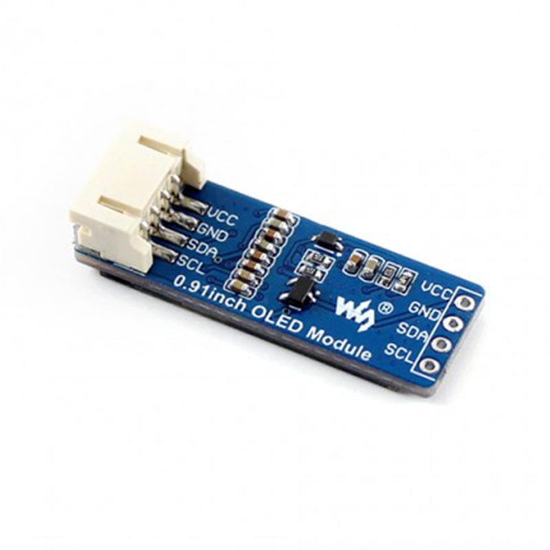 0.91" OLED Display Module by Waveshare - The Pi Hut