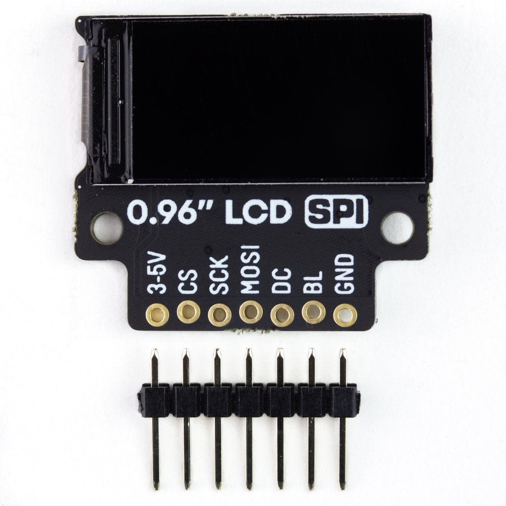 0.96" SPI Colour LCD (160x80) Breakout by Pimoroni - The Pi Hut