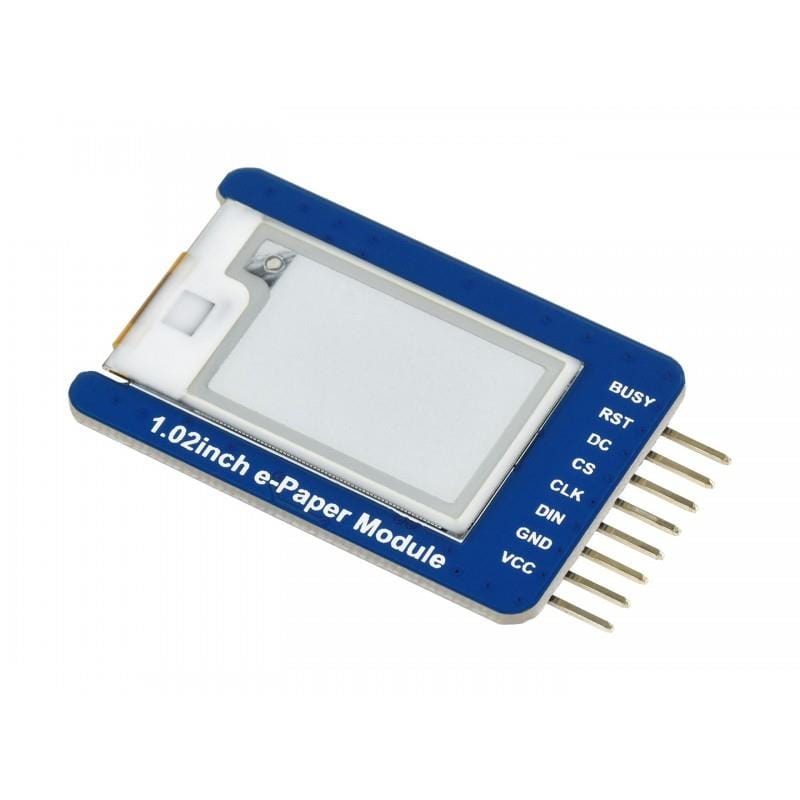 1.02" E-Ink Display Module (128x80) by Waveshare - The Pi Hut