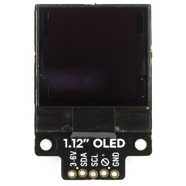 1.12" Mono OLED (128x128, white/black) Breakout – SPI - The Pi Hut