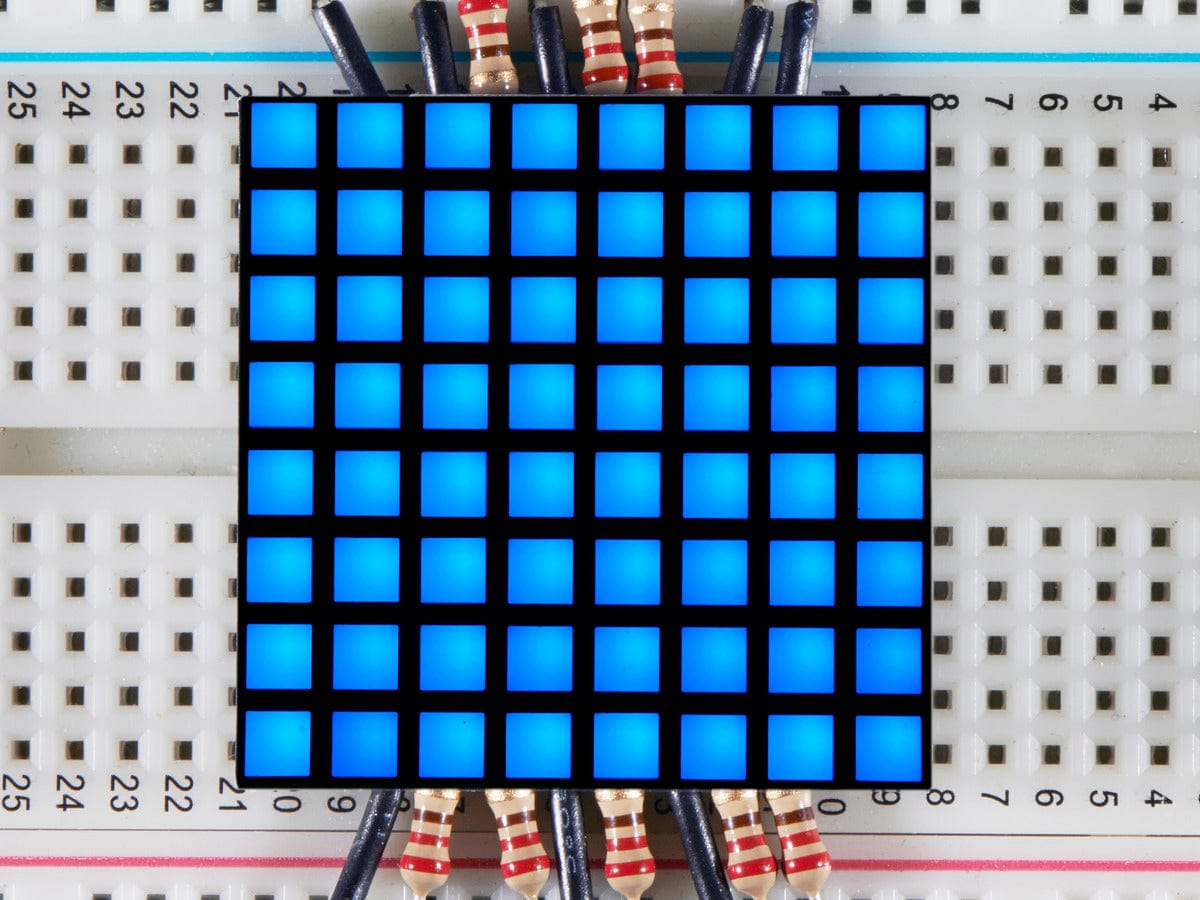 1.2" 8x8 Matrix Square Pixel - Blue by The Pi Hut - The Pi Hut