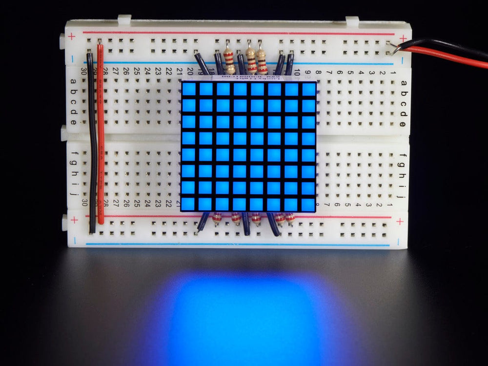 1.2" 8x8 Matrix Square Pixel - Blue by The Pi Hut - The Pi Hut