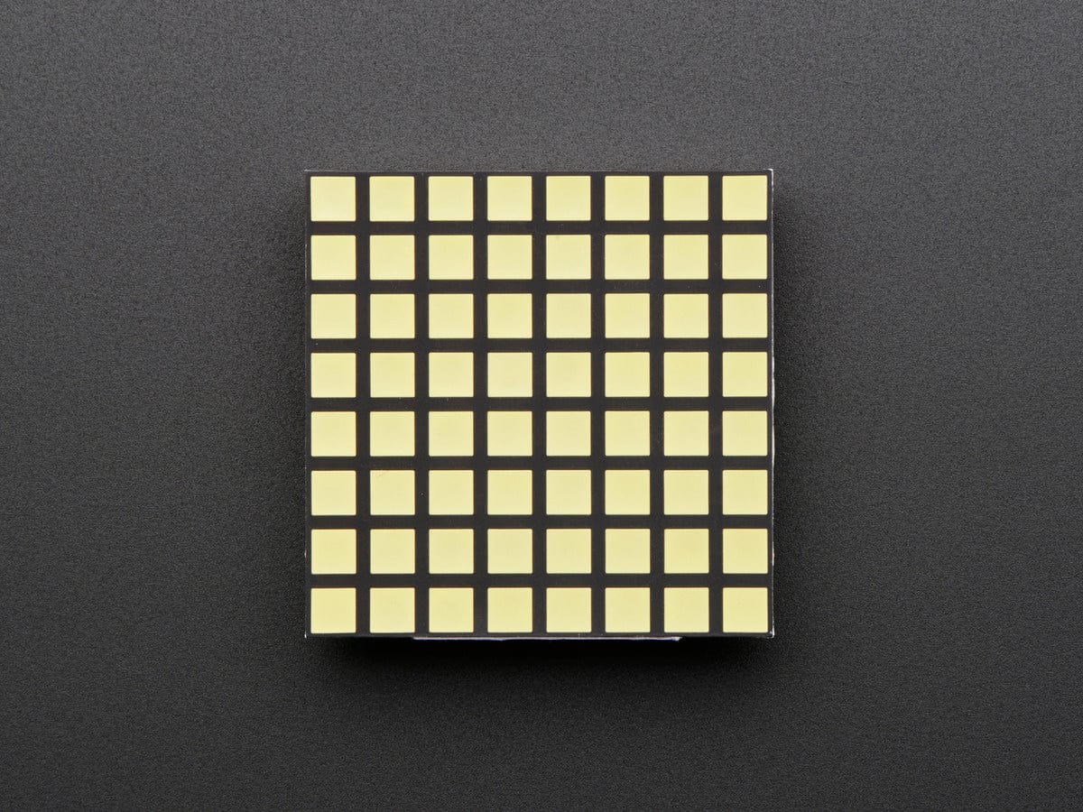 1.2" 8x8 Matrix Square Pixel - White (KWM-R30881CWB-Y) by The Pi Hut - The Pi Hut