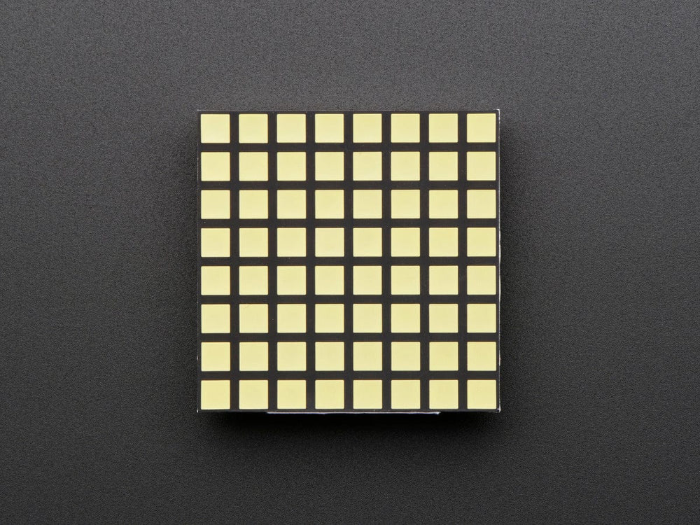 1.2" 8x8 Matrix Square Pixel - White (KWM-R30881CWB-Y) by The Pi Hut - The Pi Hut