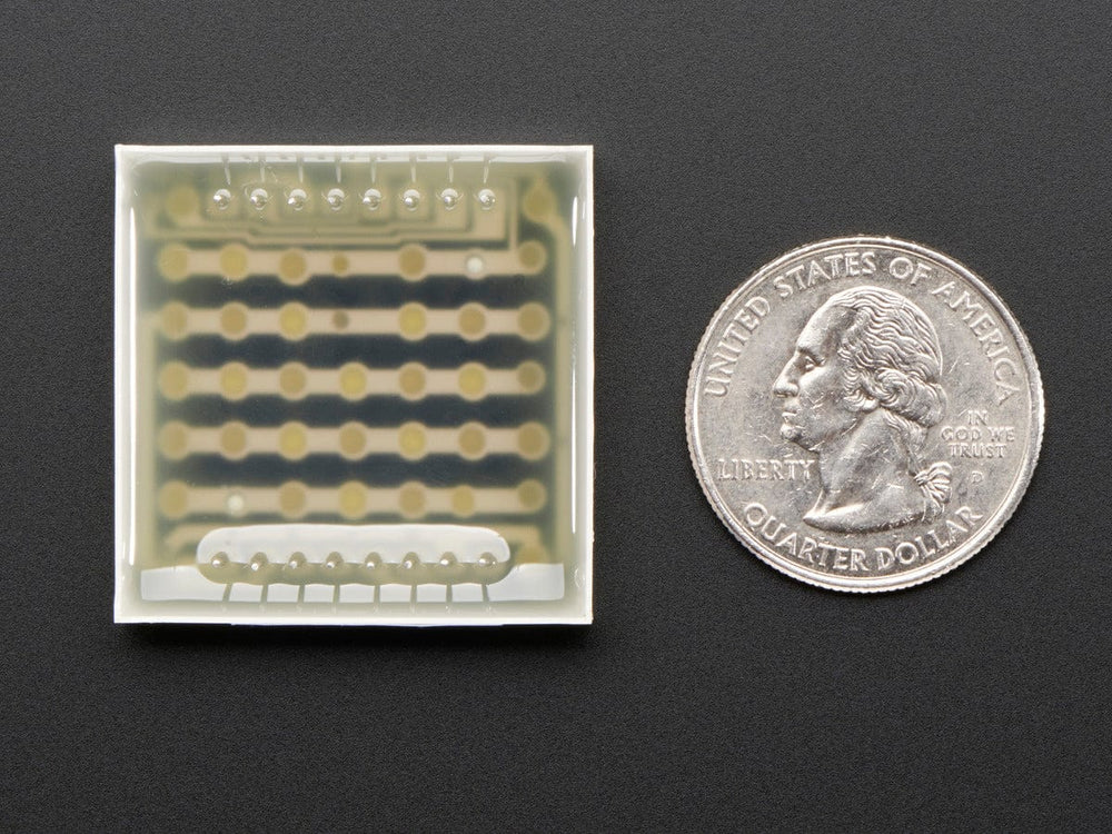 1.2" 8x8 Matrix Square Pixel - White (KWM-R30881CWB-Y) by The Pi Hut - The Pi Hut