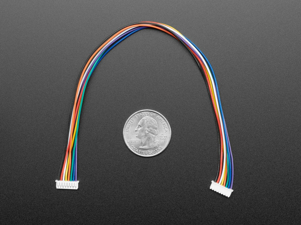 1.25mm Pitch 7-pin Cable 20cm long 1:1 Cable - The Pi Hut