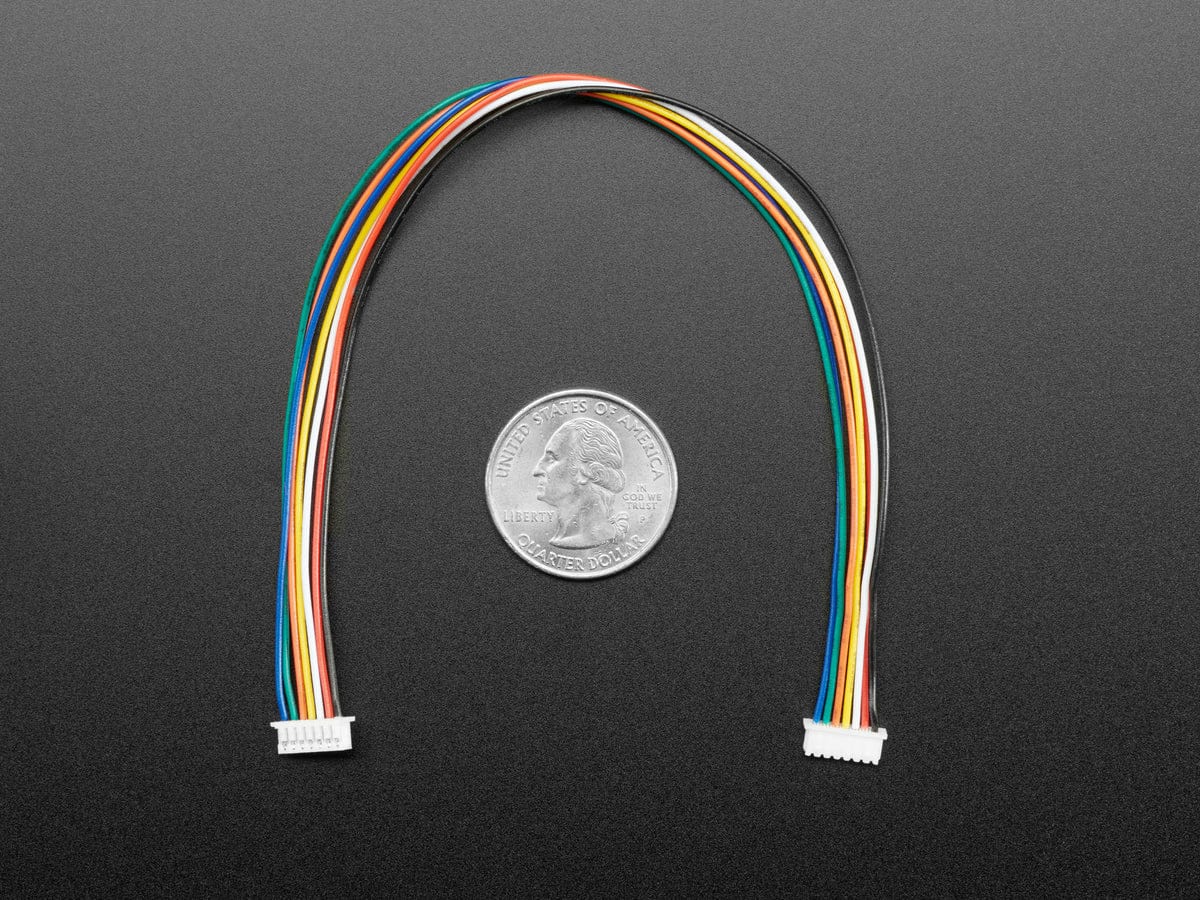 1.25mm Pitch 8-pin Cable 20cm long 1:1 Cable (Molex PicoBlade Compatible) by The Pi Hut - The Pi Hut