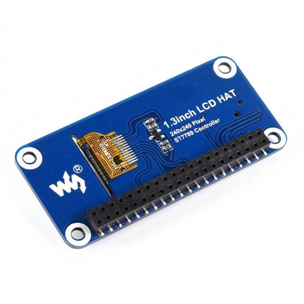 1.3" IPS 240x240 LCD Display HAT for Raspberry Pi by Waveshare - The Pi Hut