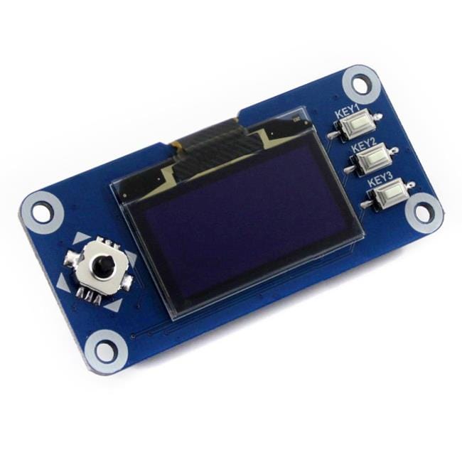 1.3" OLED Display HAT for Raspberry Pi (128x64) by Waveshare - The Pi Hut