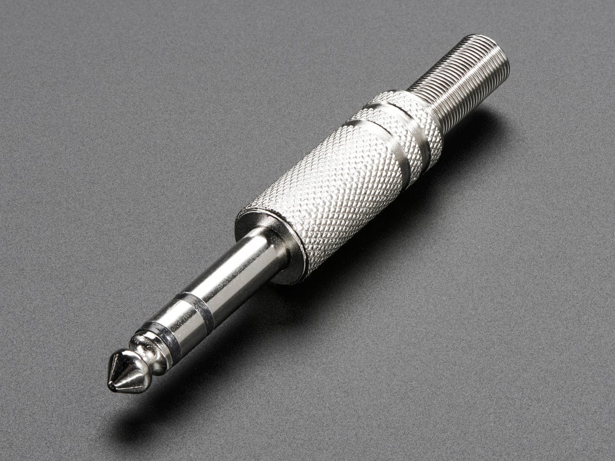 1/4" (6.35mm) DIY Stereo Plug by The Pi Hut - The Pi Hut