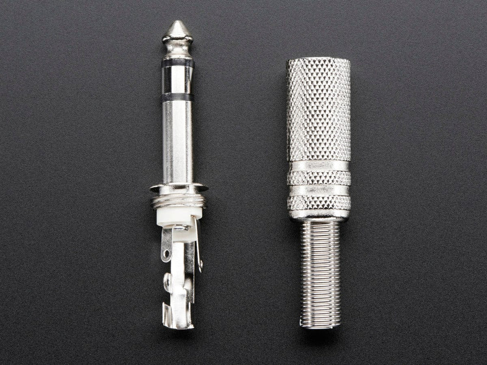 1/4" (6.35mm) DIY Stereo Plug by The Pi Hut - The Pi Hut