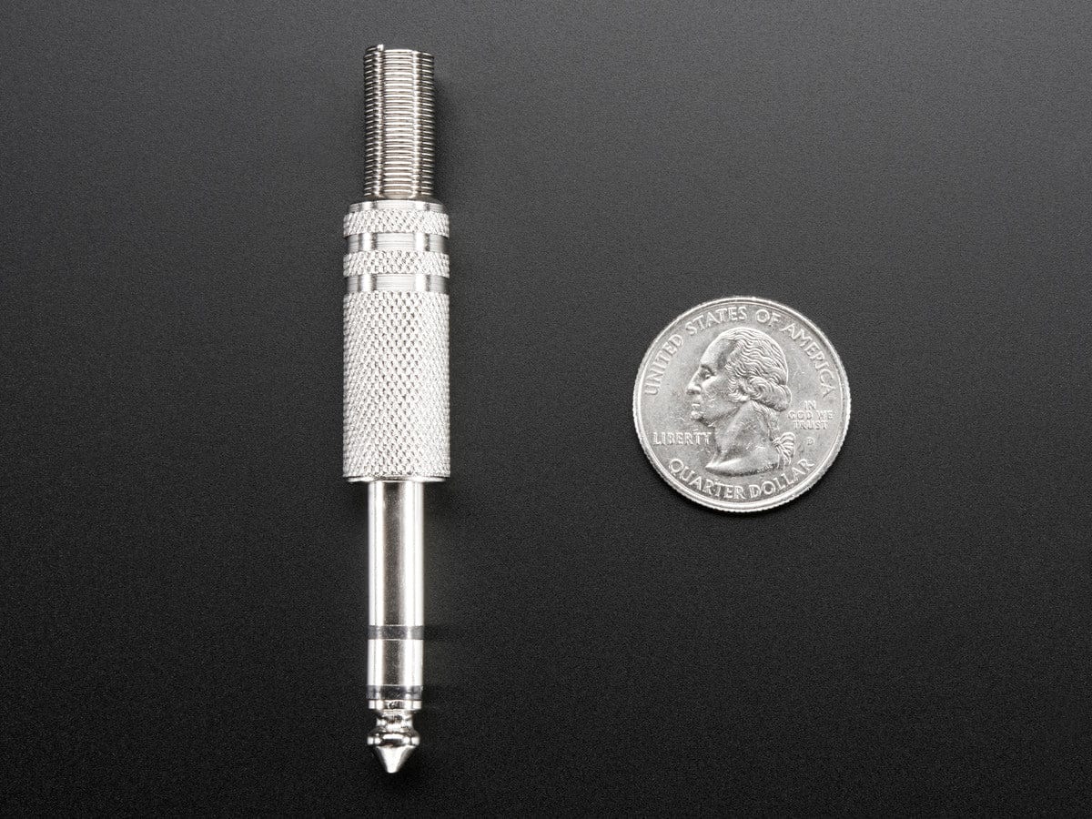 1/4" (6.35mm) DIY Stereo Plug by The Pi Hut - The Pi Hut