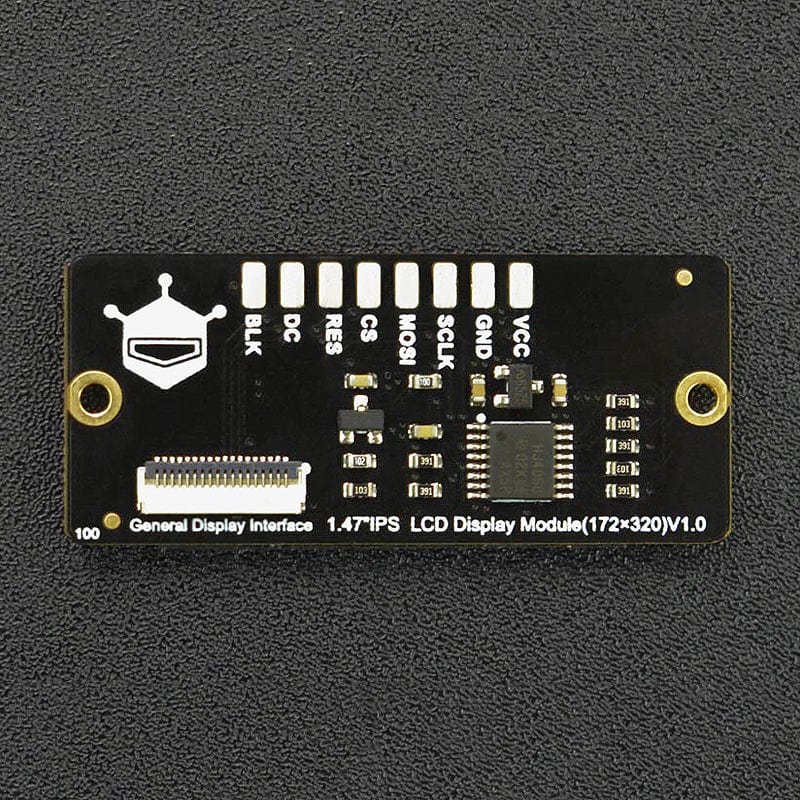 1.47" 172×320 IPS LCD Display Module - The Pi Hut