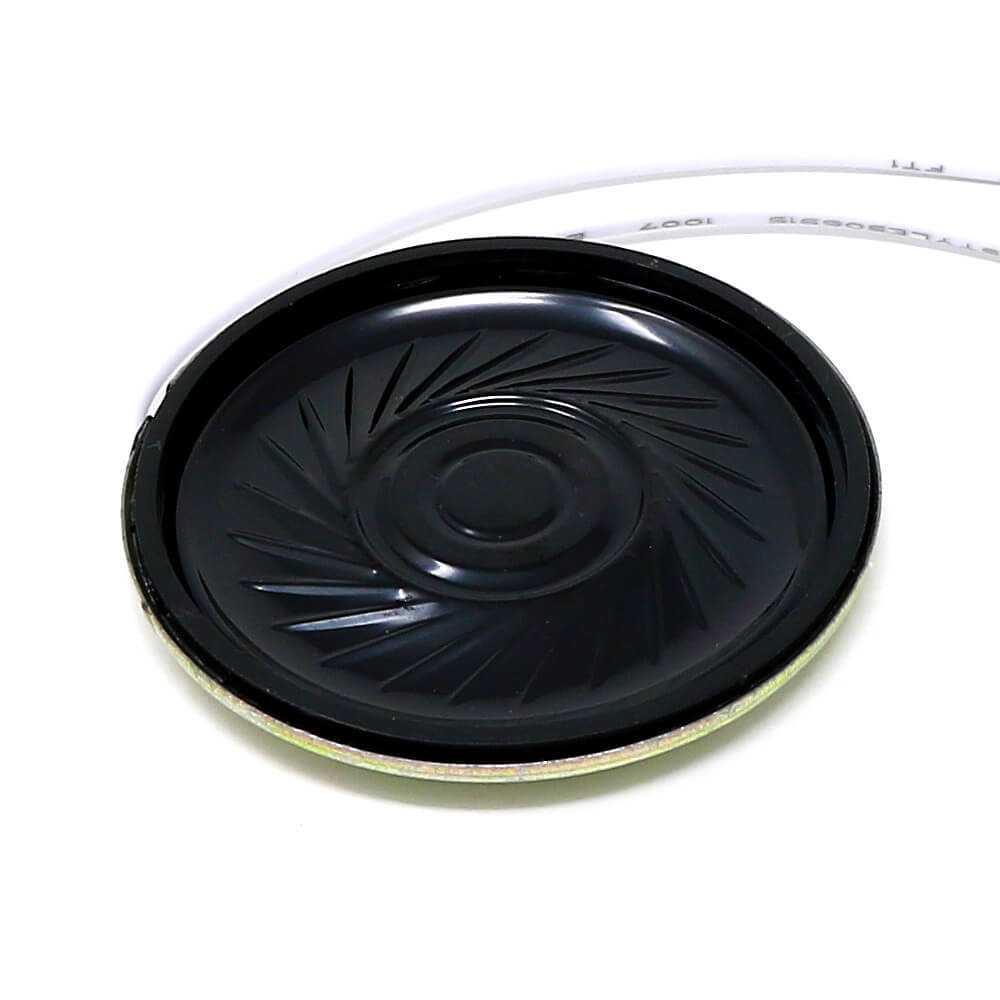 1.5" Mini metal Speaker with Wires - 8 Ohm 0.5W by The Pi Hut - The Pi Hut