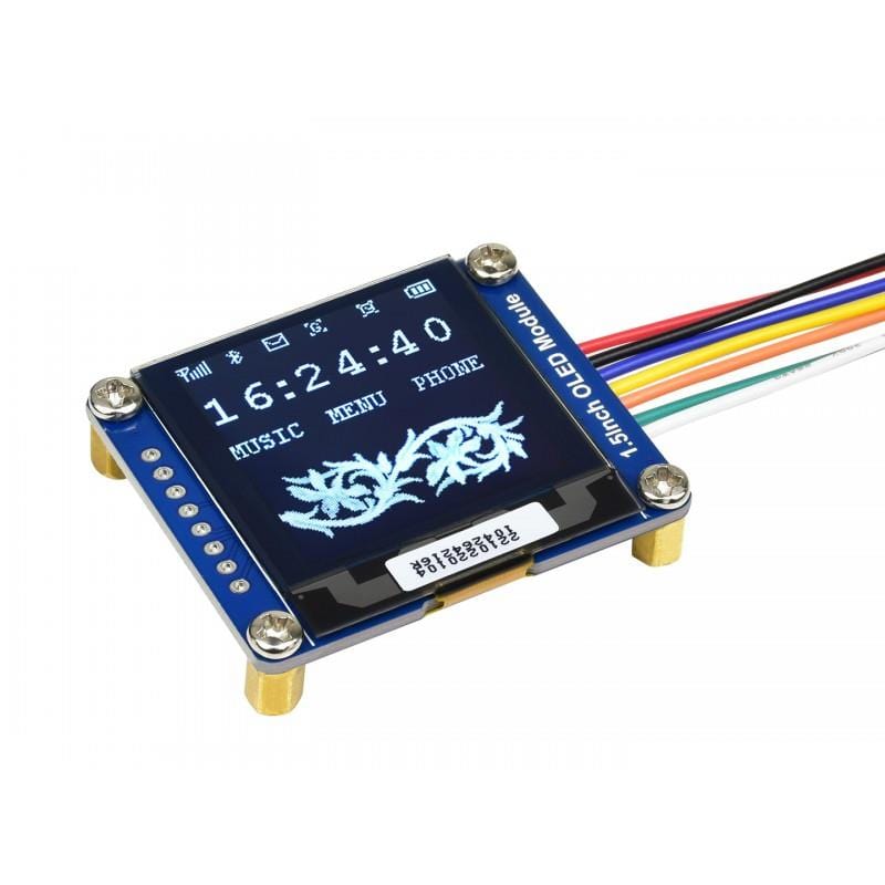 1.5" OLED Display Module (128x128) by Waveshare - The Pi Hut