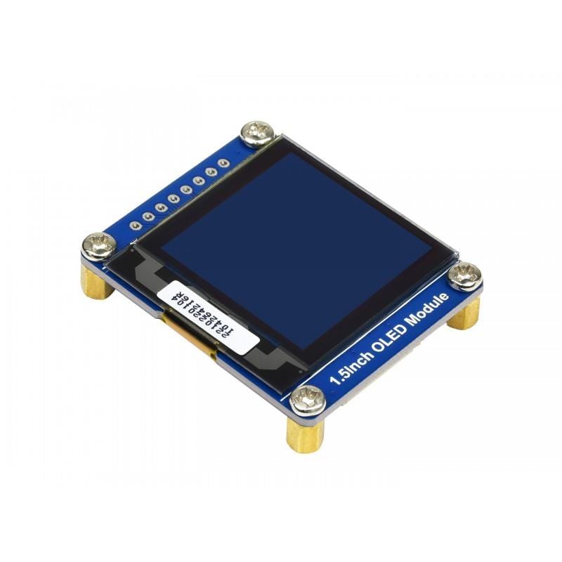 1.5" OLED Display Module (128x128) by Waveshare - The Pi Hut