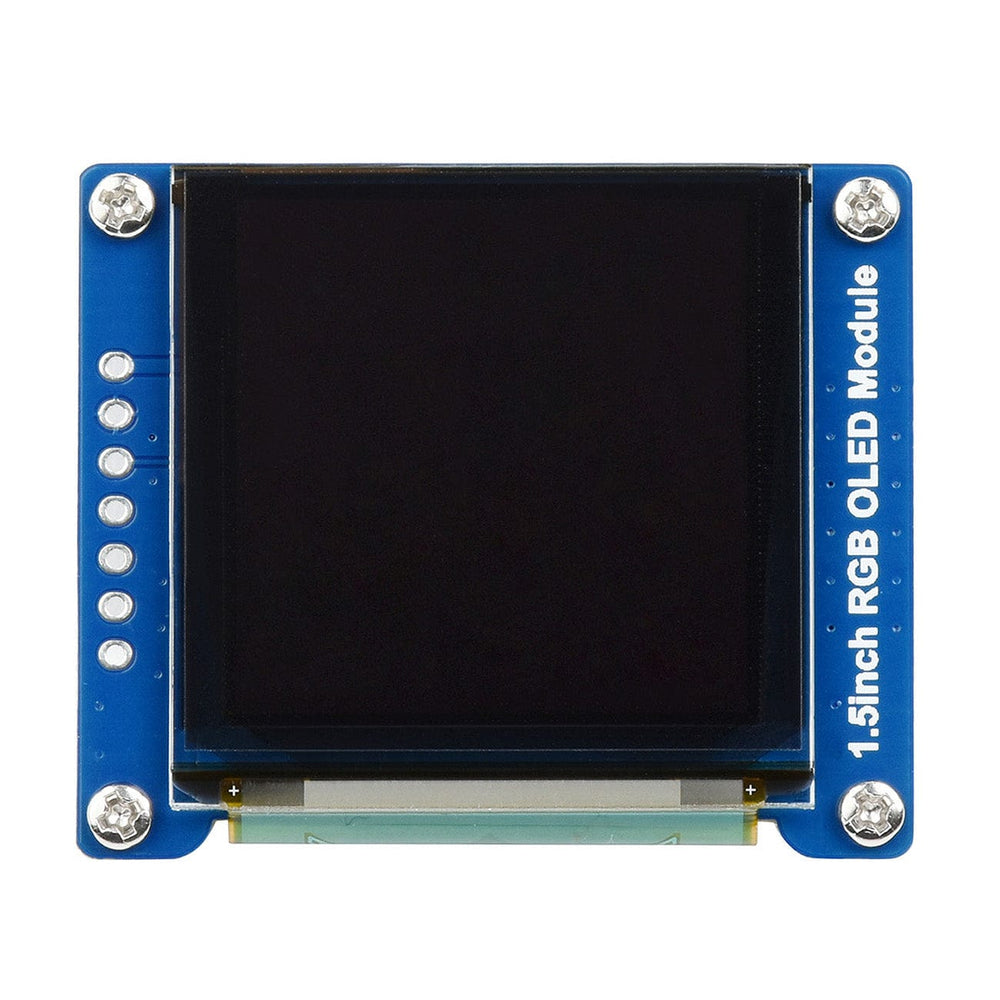 1.5" RGB OLED Display Module - 16-bit High Colour (128x128) by Waveshare - The Pi Hut