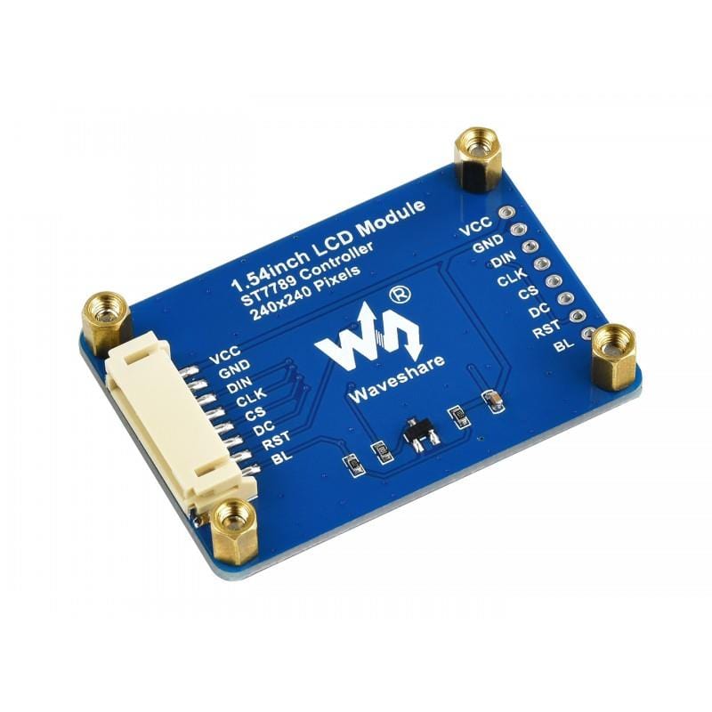 1.54" IPS LCD Display Module (240x240) by Waveshare - The Pi Hut